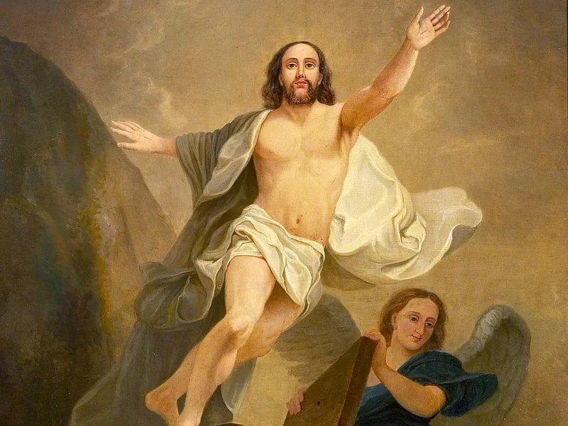 1800-Christoffer Faber - La Resurrezione di Gesù - 1845